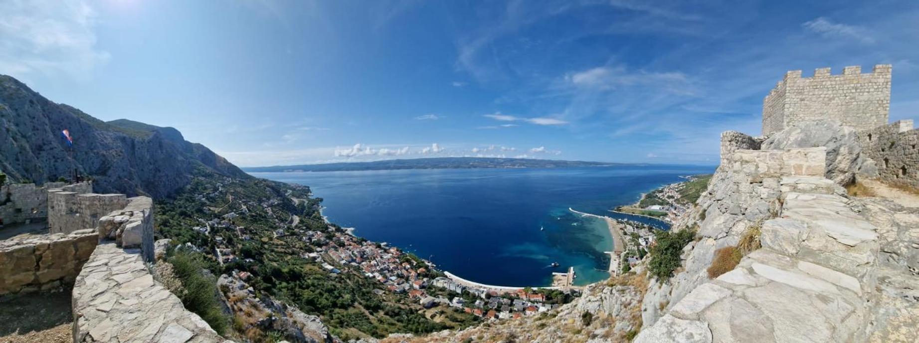 Sea View Panorama Apartment L Omis Ngoại thất bức ảnh